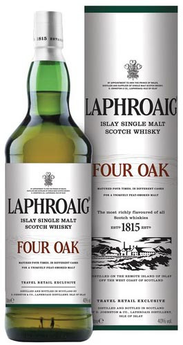 Laphroaig Four Oak Whisky (40% 1L)