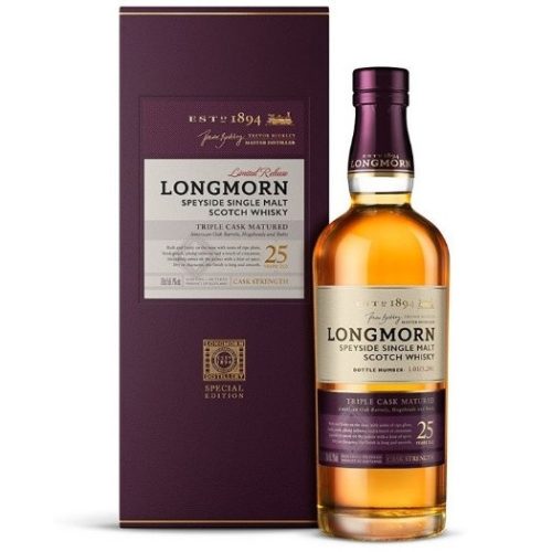 Longmorn 25 éves Whisky (PDD) (0,7L 52,2%)