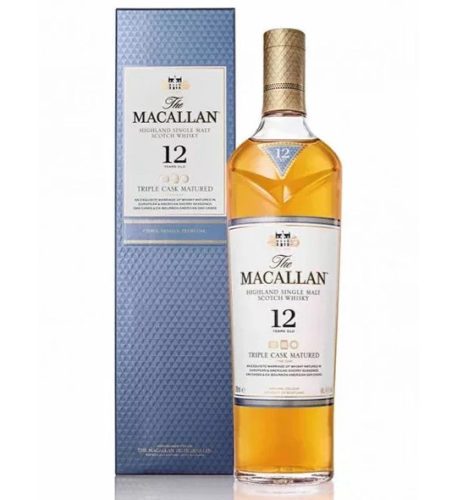 Macallan 12 éves Triple Cask Whisky (0.7L 40%)