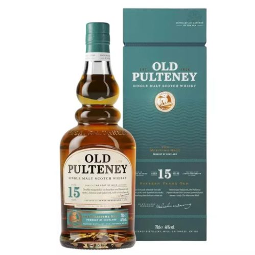 Old Pulteney 15 éves Whisky (46% 0,7L)