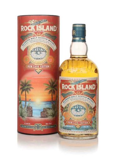 Rock Island Whisky Rum Cask Edition Blended Malt Scotch (46.8% 0,7L)