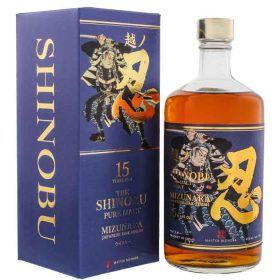   Shinobu 15 éves Pure Malt Whisky Mizunara Oak Finish (43% 0,7L)
