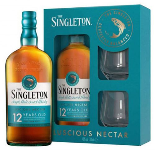Singleton 12 éves Whisky DD + 2 Pohár (40% 0,7L)