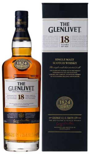 The Glenlivet 18 éves Whisky (40% 0,7L)