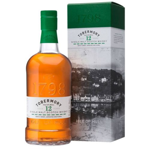 Tobermory 12 éves Whisky (46,3% 0,7L)