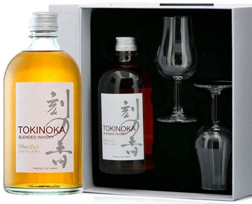 Tokinoka White Oak Whisky Blended DD + 2 Pohár (40% 0,5L)