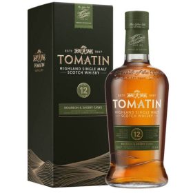 Tomatin 12 éves Whisky (43% 0,7L)