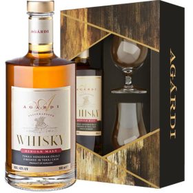 Agárdi Whisky DD + 2 pohár (43% 0,5L)