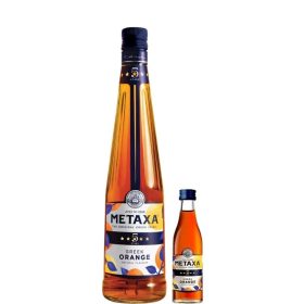   Metaxa 5* Greek Orange Natural Flavour 0,7l + 0,05l (38% 0,7L)