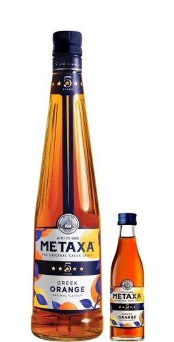 Metaxa 5* Greek Orange Natural Flavour 0,7l + 0,05l (38% 0,7L)