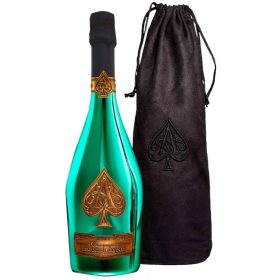   Armand De Brignac Champagne Brut Green (Bársony Zsák) (0.75L 12,5%)