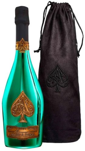 Armand De Brignac Champagne Brut Green (Bársony Zsák) (0.75L 12,5%)