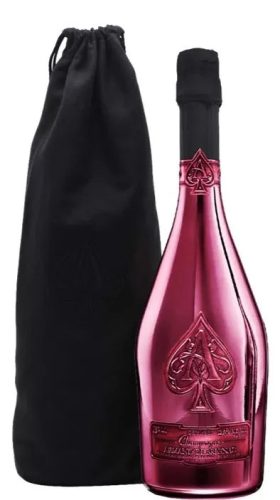 Armand De Brignac Champagne Brut Rosé (Bársony Zsák) (0.75L 12,5%)