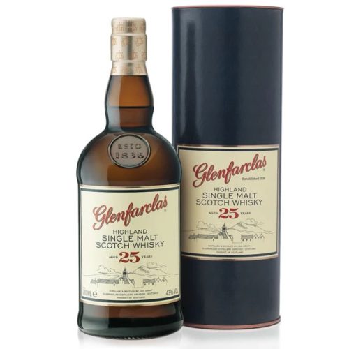 Glenfarclas 25 éves Whisky (43% 0,7L)