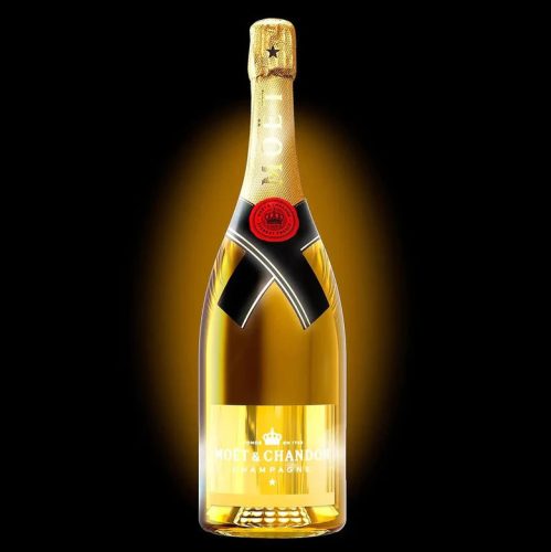 Moet & Chandon Champagne Brut Imperial Golden Light Up *VILÁGÍTÓS * (12% 1.5L)