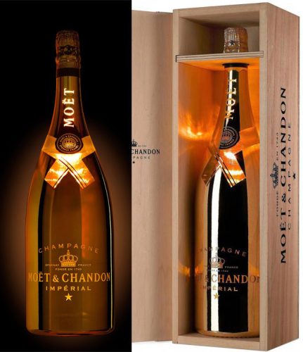 Moet & Chandon Imperial Brut Jeroboam Champagne *Világítós* (3L 12%)