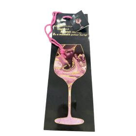 Dísztasak - Boros (Fekete/Rózsaszín)