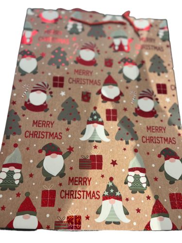 Dísztasak XL - Karácsonyi (Mikulás)