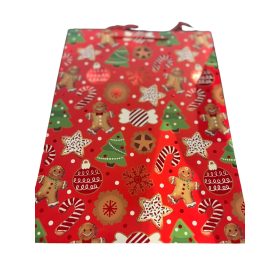 Dísztasak XL - Karácsonyi (Mézeskalács)