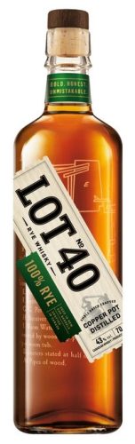 LOT No. 40 Canadian Rye Whisky (0,7L|43%)