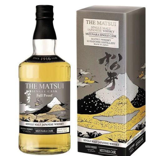 The Matsui Whisky Mizunara Single Cask Strength Japanese Single Malt (0.7L 58%)