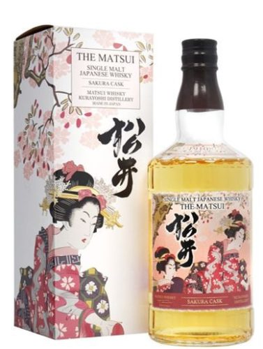 The Matsui Whisky Sakura Cask Single Malt Japanese (0.7L 48%)