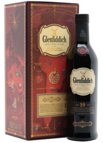 Glenfiddich 19 éves Age Of Discovery Red Wine Cask Finish Single Malt Scotch Whisky (40% 0,7L)