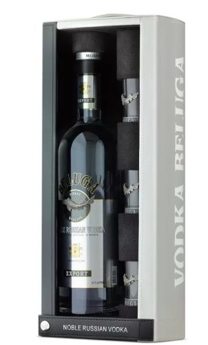 Beluga Noble Vodka (DD+3 Pohár) (40% 0,7L)