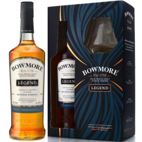 Bowmore Legend Whisky + Pohár (40% 0,7L)