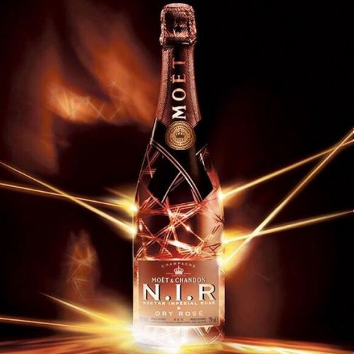 Moet & Chandon N.I.R. Nectar Imperial Rosé Világítós Edition Champagne (12% 0,75L)