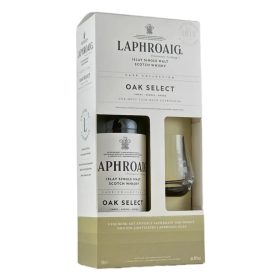 Laphroaig Oak Select + pohár Whisky (40% 0,7L)