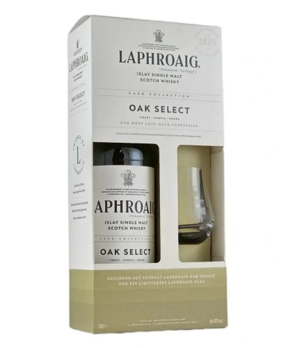 Laphroaig Oak Select + pohár Whisky (40% 0,7L)