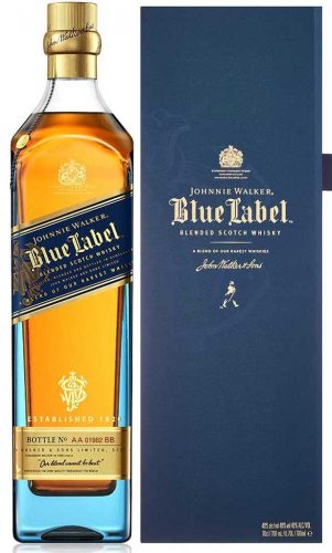 Johnnie Walker Blue Label Whisky (40% 1L)