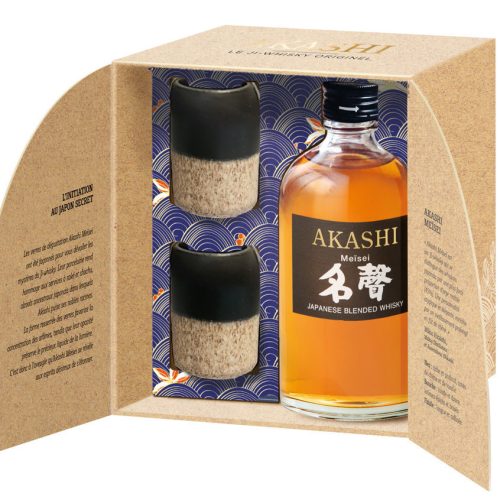 Akashi Meisei White Oak Whisky Gift Pack (40% 0,5L)
