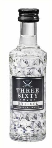 Three Sixty Mini Vodka (0,04L 37,5%)