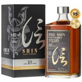 The Shin 10 éves Mizunara Oak Finish Malt Whisky (48% 0,7L)