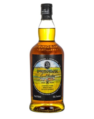 Springbank 8 éves Local Barley 2025 Edition Whisky (0,7L 58,1%)