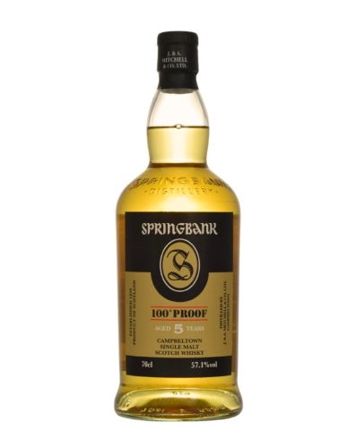 Springbank 5 éves 100 Proof 2025 Whisky (0,7L 57,1%)