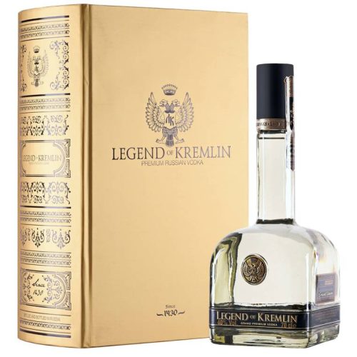 Legend Of Kremlin Vodka Gold Book Edition (40% 0.7L)