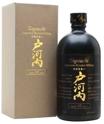 Togouchi 18 éves Whisky (0.7L 43.8%)