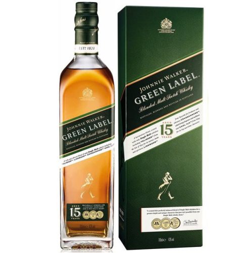 Johnnie Walker Green Label Whisky (43% 0,7L)