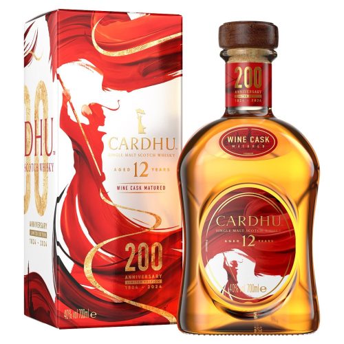 Cardhu 12 éves Wine Cask Whisky (40% 0,7L)