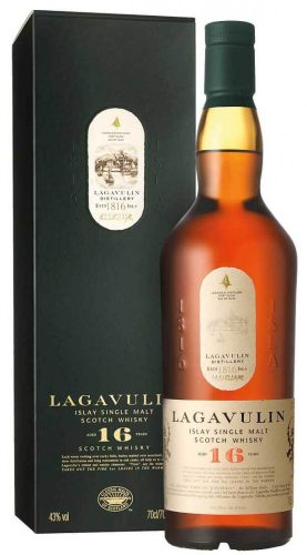 Lagavulin 16 éves Whisky (43% 0,7L)