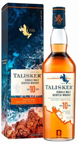 Talisker 10 éves Whisky (45,8% 0,7L)