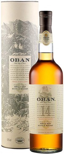 Oban 14 éves Whisky (43% 0,7L)