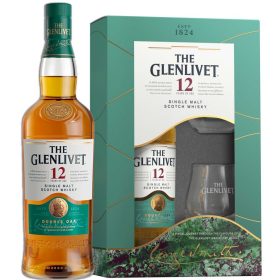The Glenlivet 12 éves Whisky + 2 Pohár (40% 0,7L)