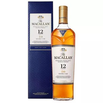 Macallan 12 éves Double Cask Whisky (40% 0,7L)