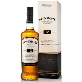Bowmore 12 éves Whisky (40% 0,7L)