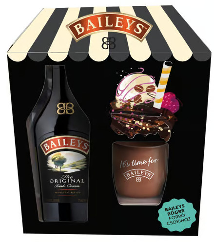 Baileys Likőr DD + Bögre (17% 0,7L)