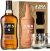 Isle of Jura 12 éves Whisky + 2 Pohár (40% 0,7L)